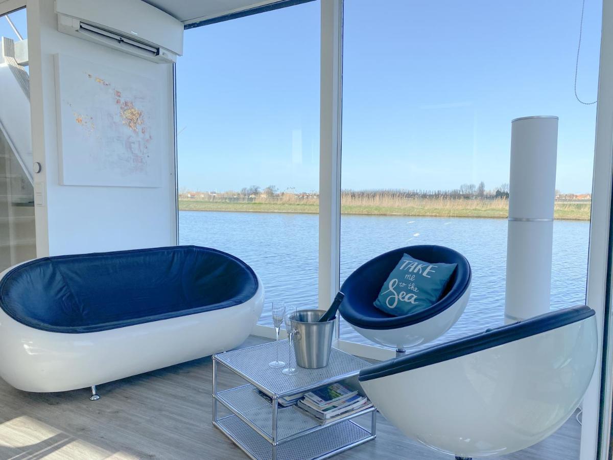 Homeboat Glamping Nieuport Extérieur photo